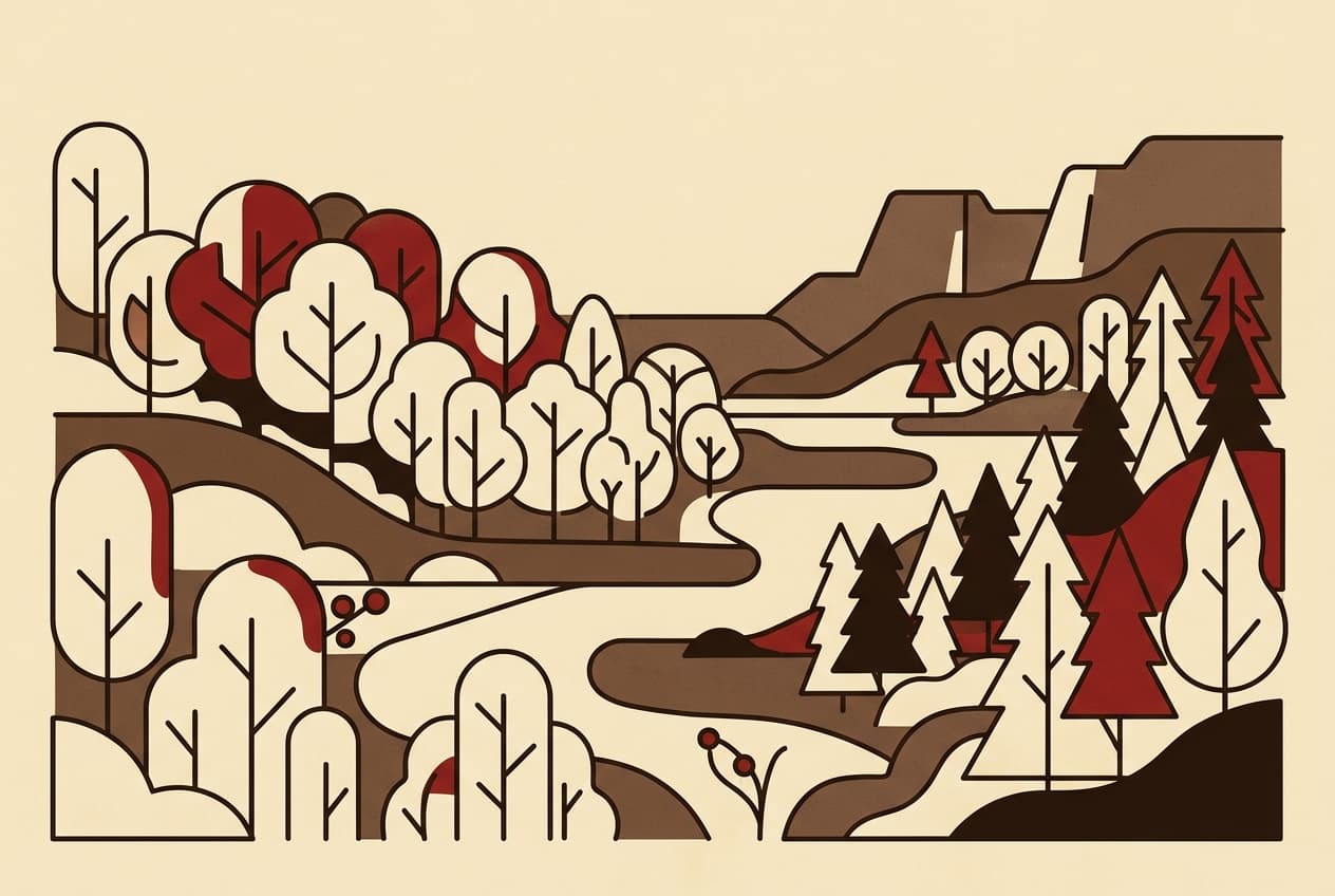 Planche d'illustration : parc national, réserve naturelle, forêt classée, zone humide, aire marine protégée, paysage protégé